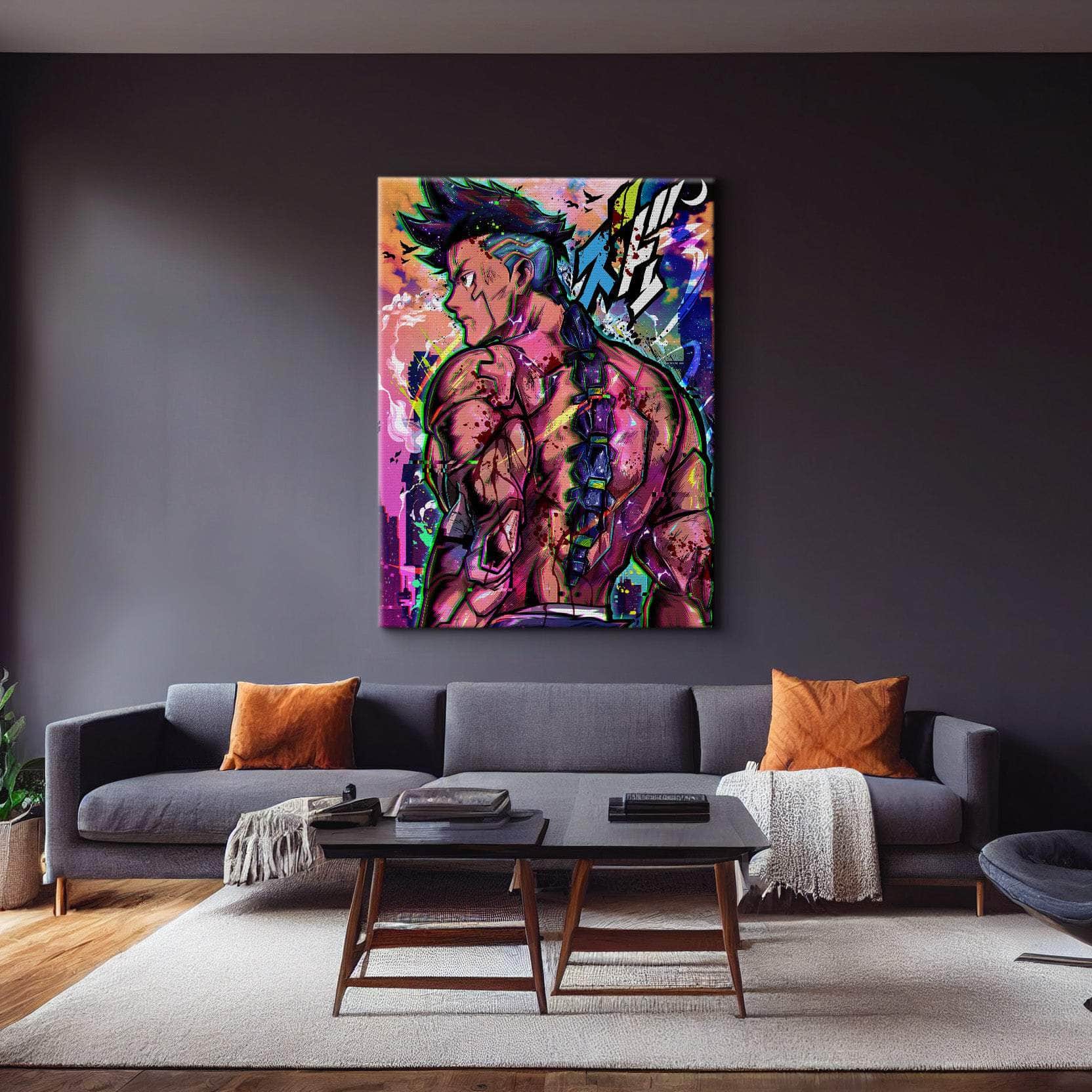 David Cyber Punk Wall Art