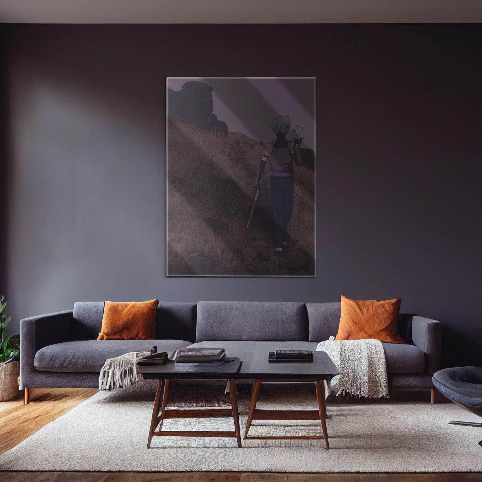 Kakashi Lone Walk Wall Art