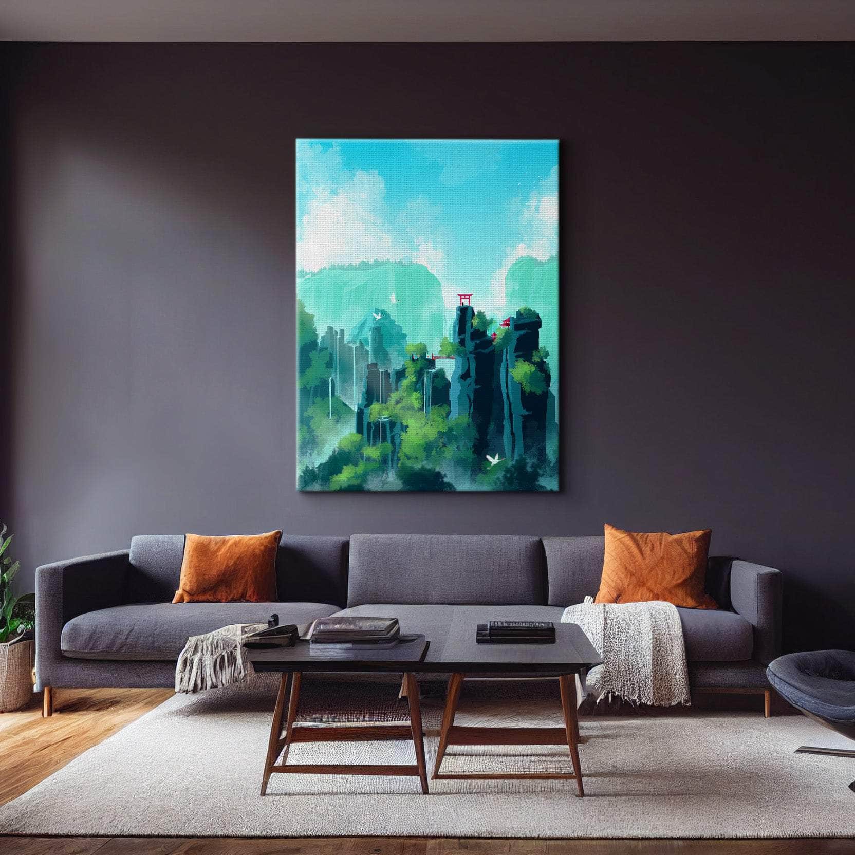 Peak Falls Wall Art