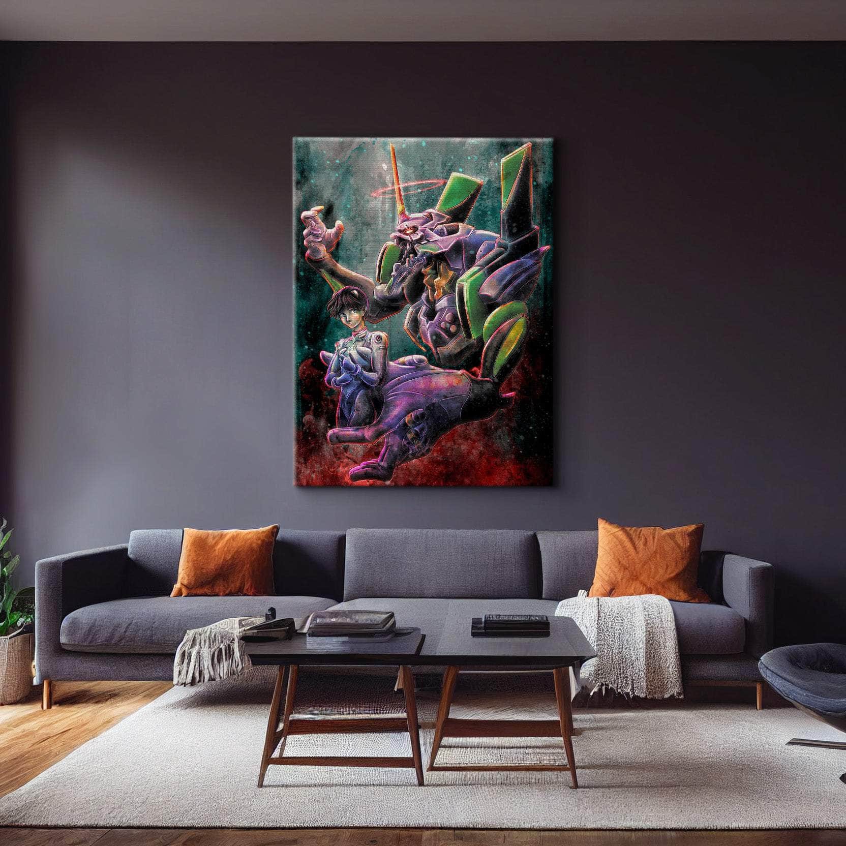 Evangelion Unit 01 Wall Art