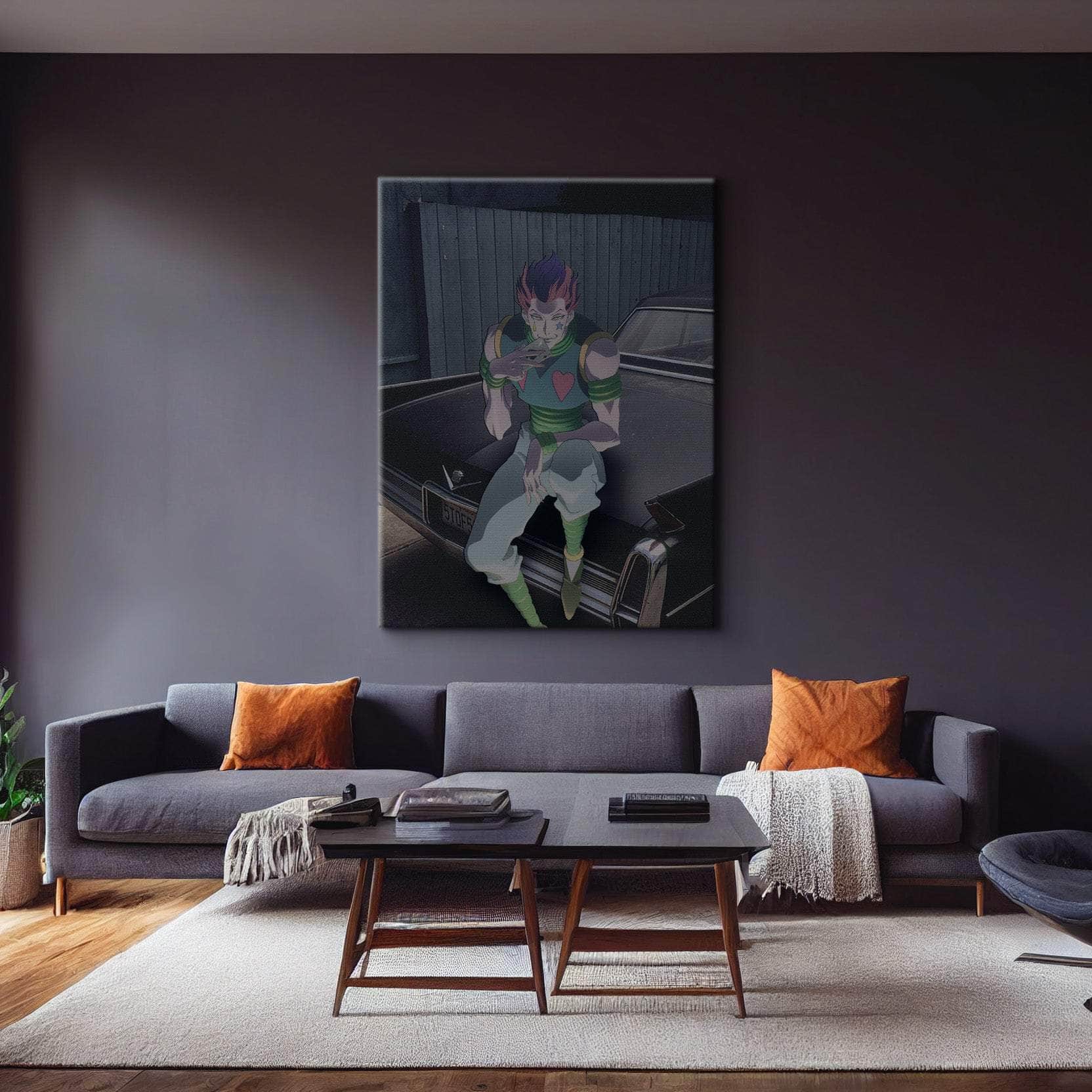 Dark Hisoka Wall Art