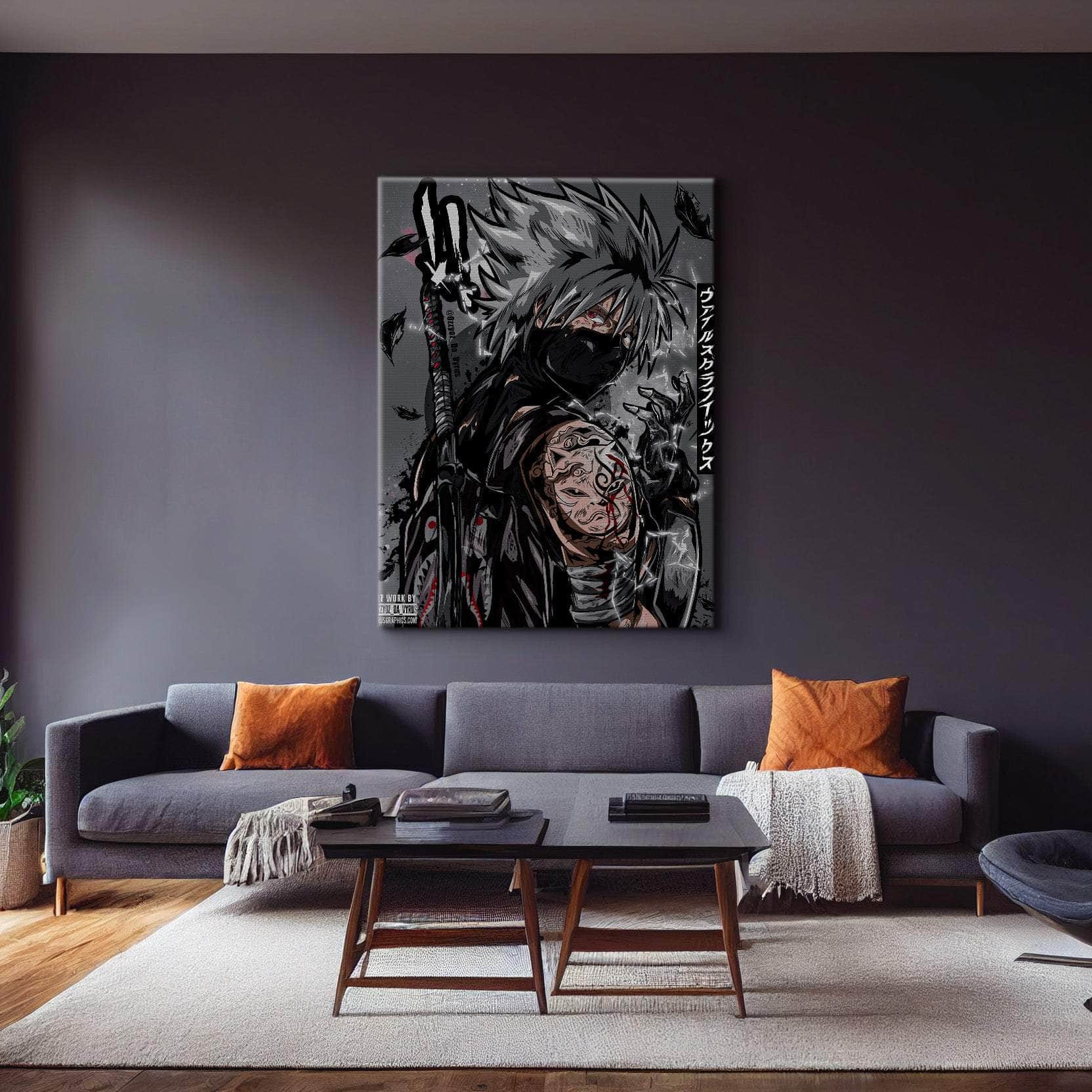 Kakashi Warm Wall Art