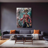 Monkey D Pirate Wall Art
