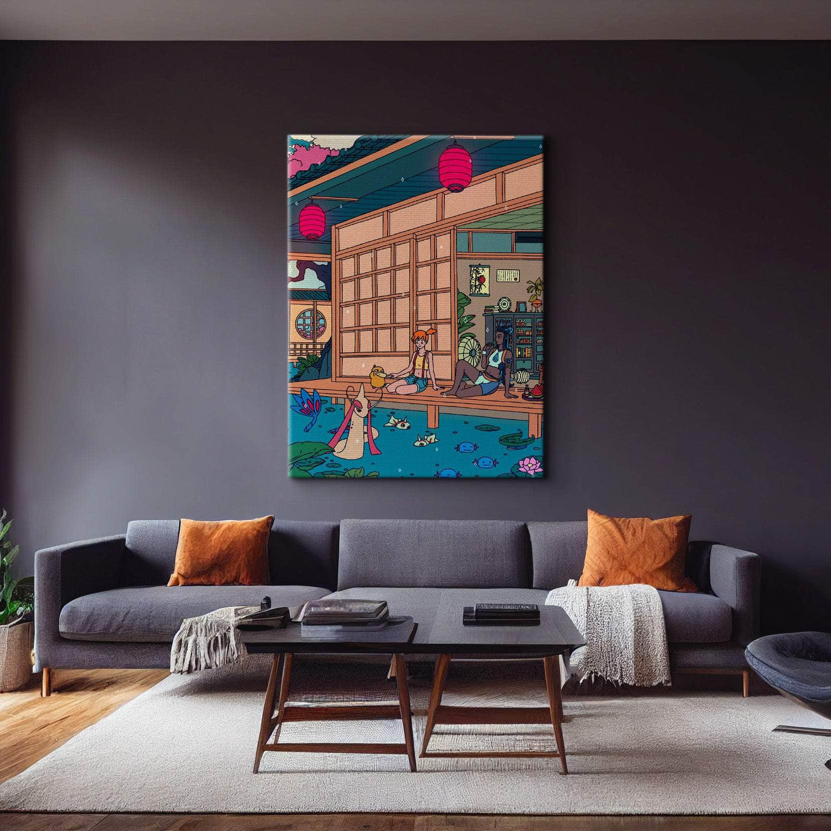 Water Resort Wall Art