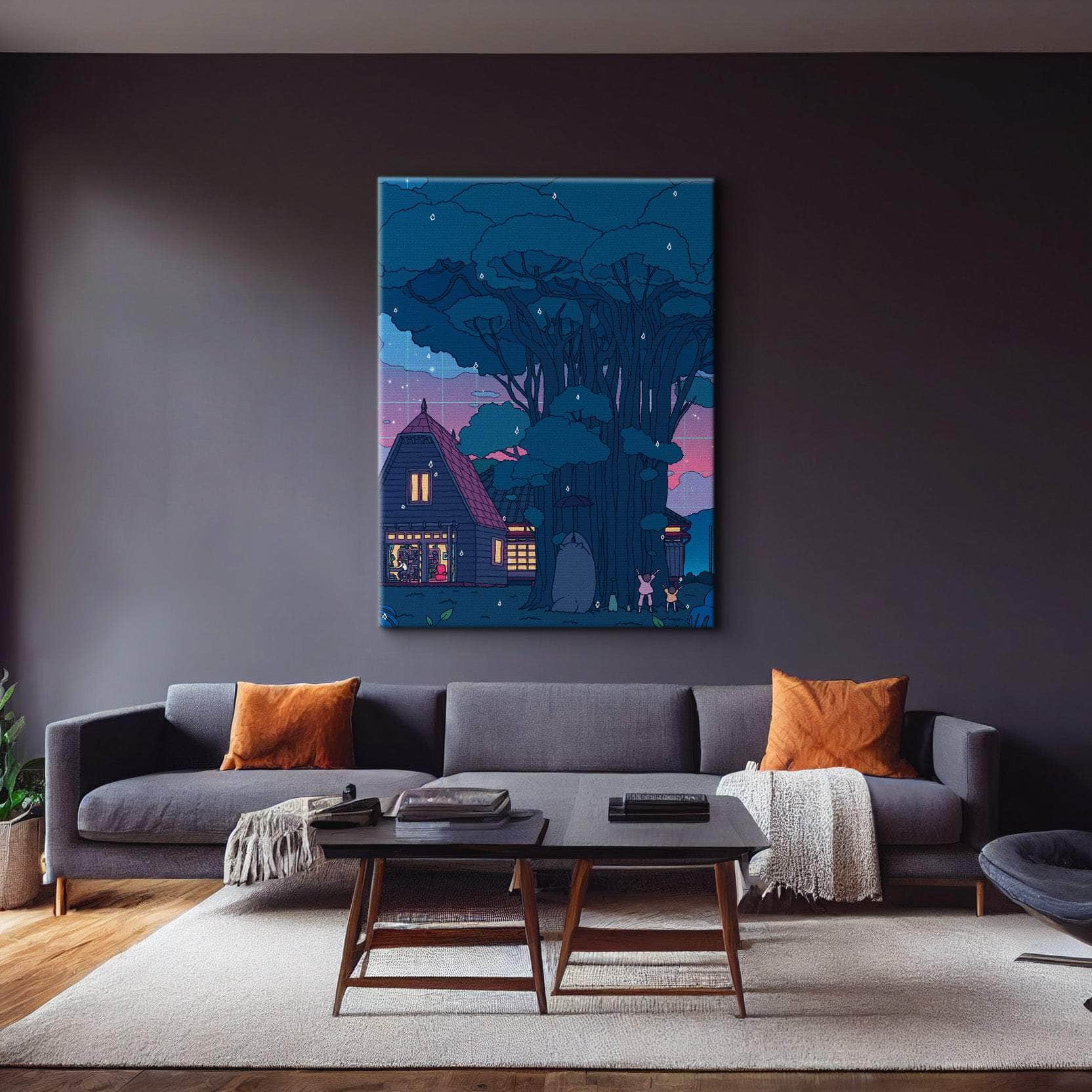 Totoro Wall Art