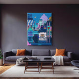 Chill City Wall Art
