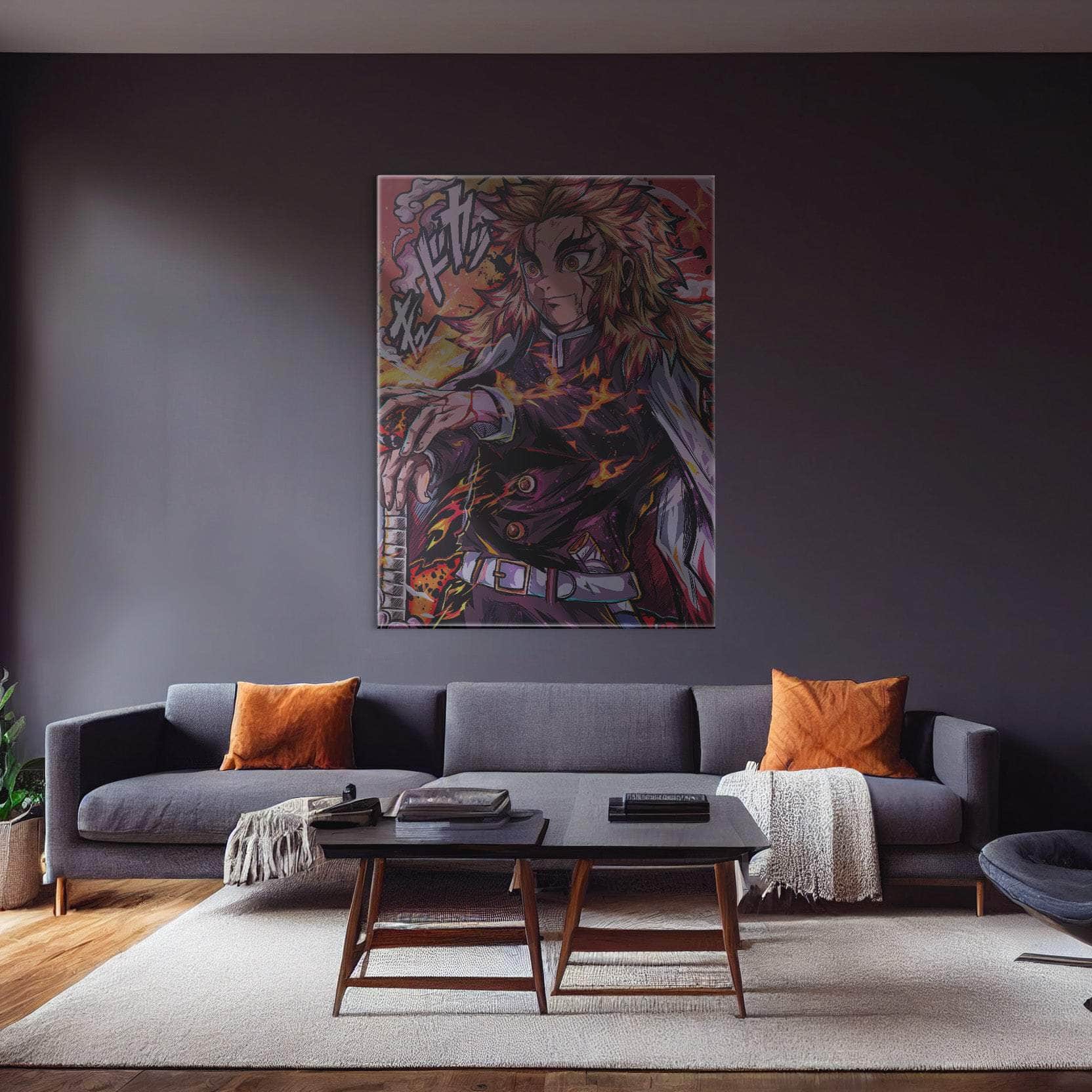 Rengoku Wall Art