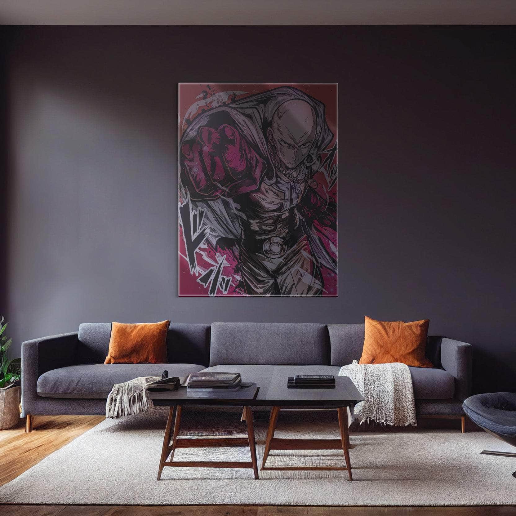 One Punch Warm Wall Art