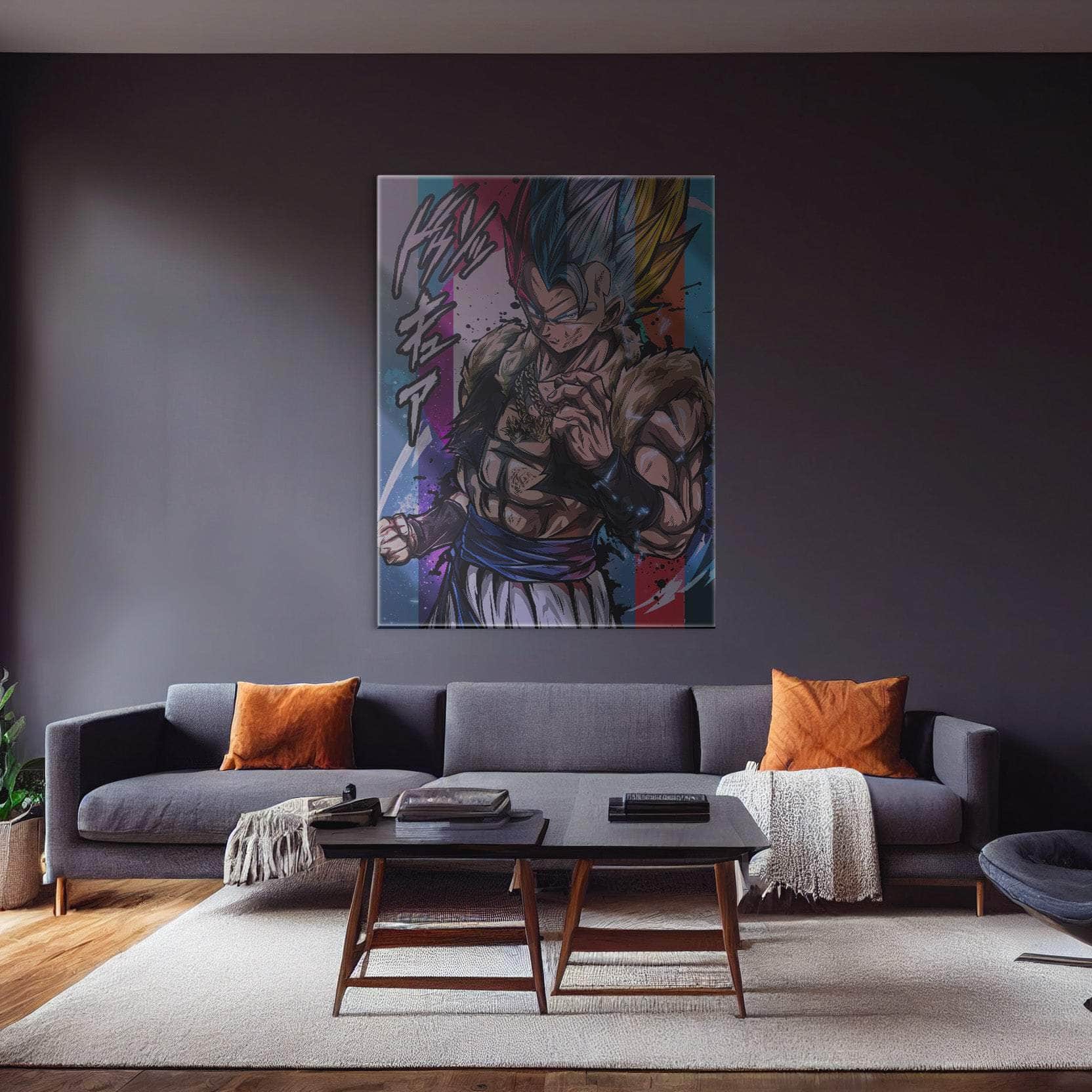Gogeta All Forms Wall Art