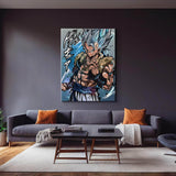 Gogeta Mastered Wall Art