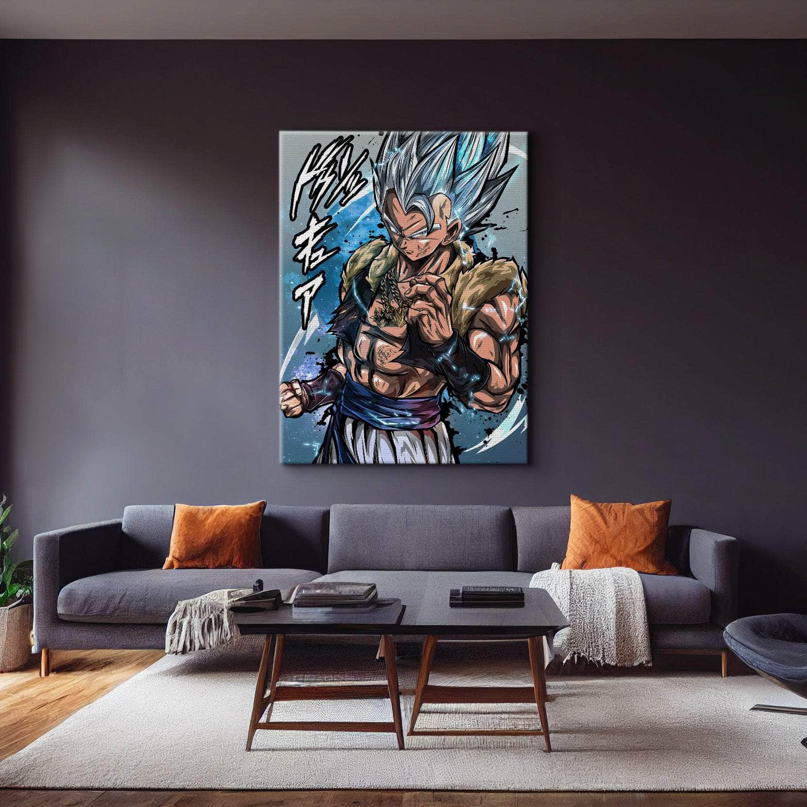 Gogeta Mastered Wall Art
