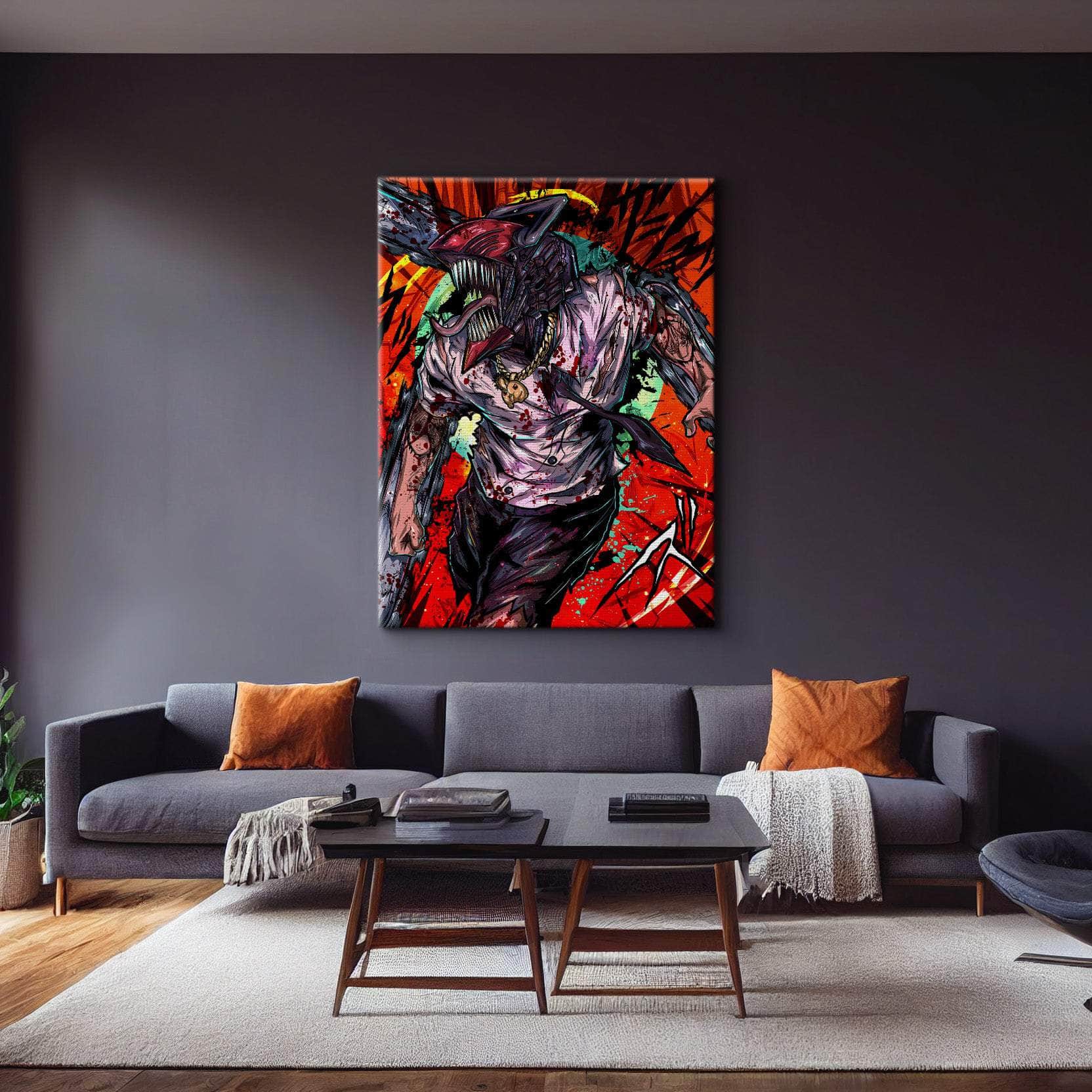 Chainsaw Man Wall Art