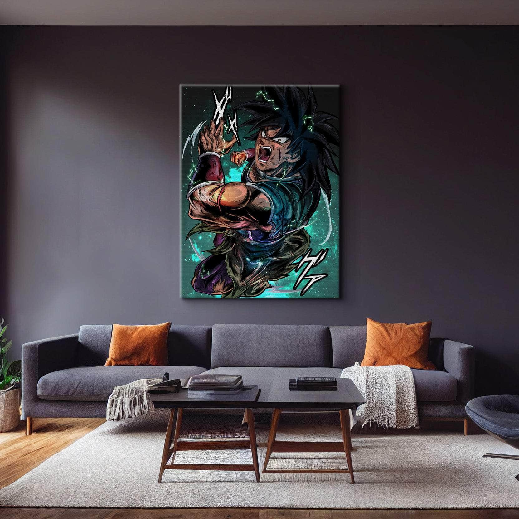 New Broly Wall Art