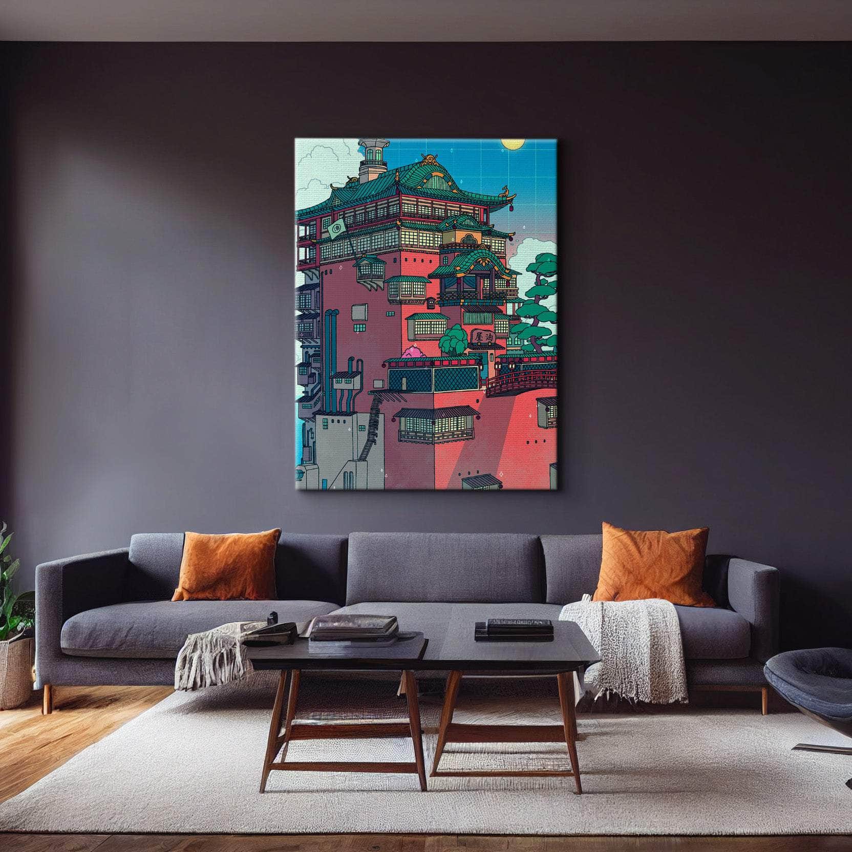 Bathhouse Day Wall Art