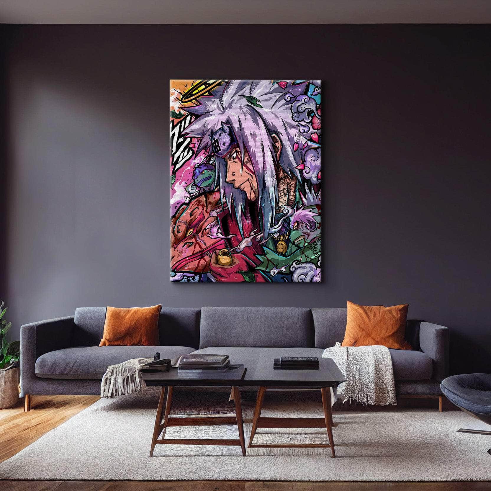 Jiraiya Tribute Wall Art