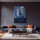 Cyberpunk City Wall Art