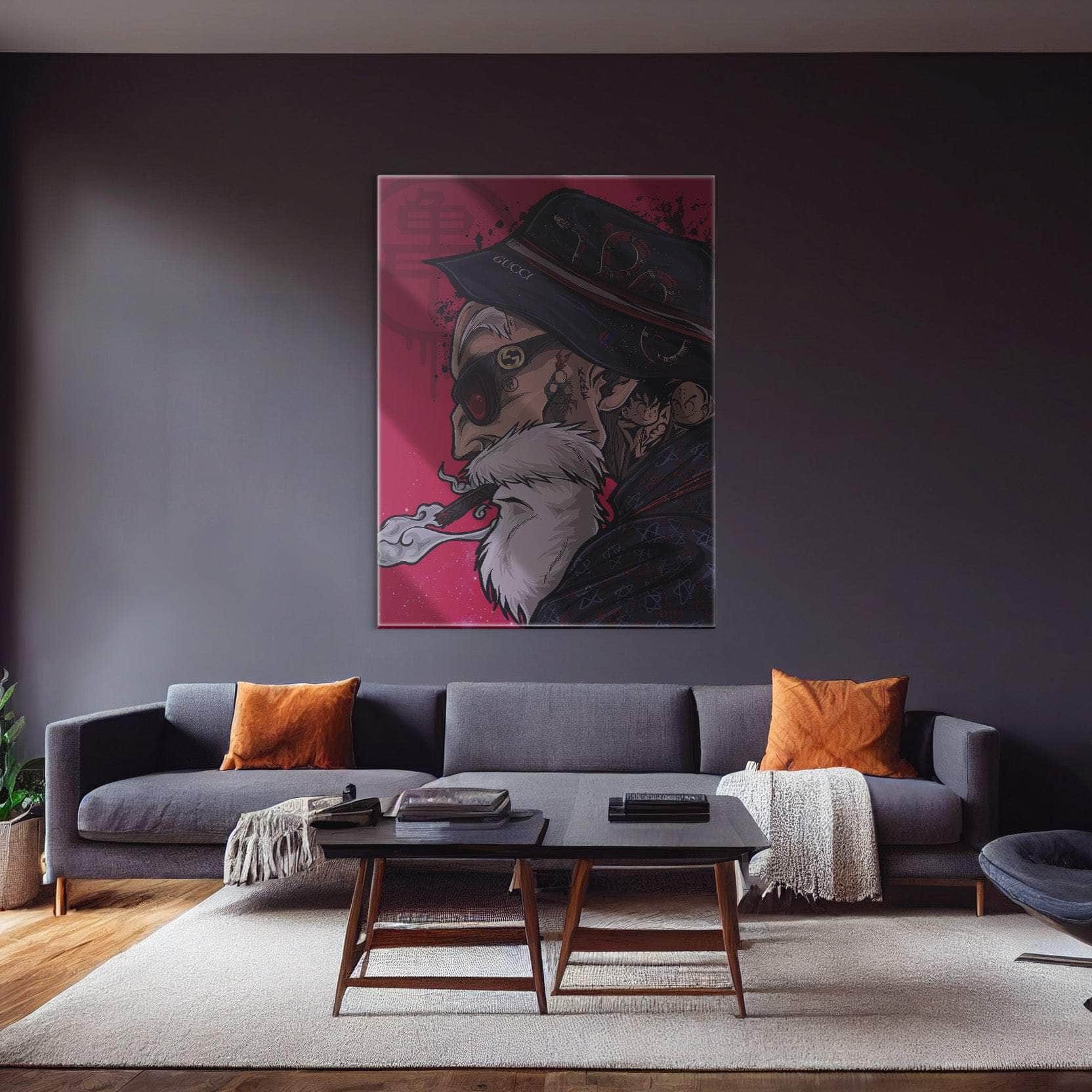 Master Roshi Wall Art