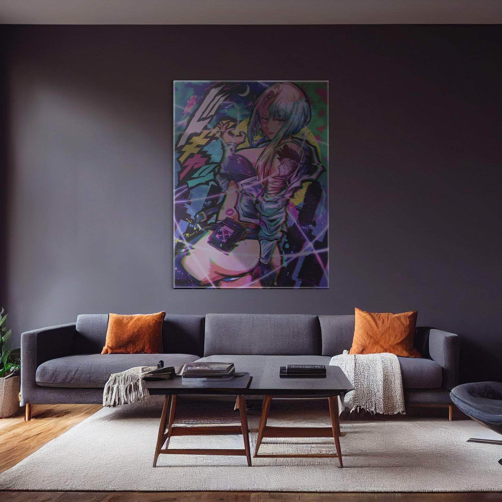 Lucy Cyber Punk Wall Art