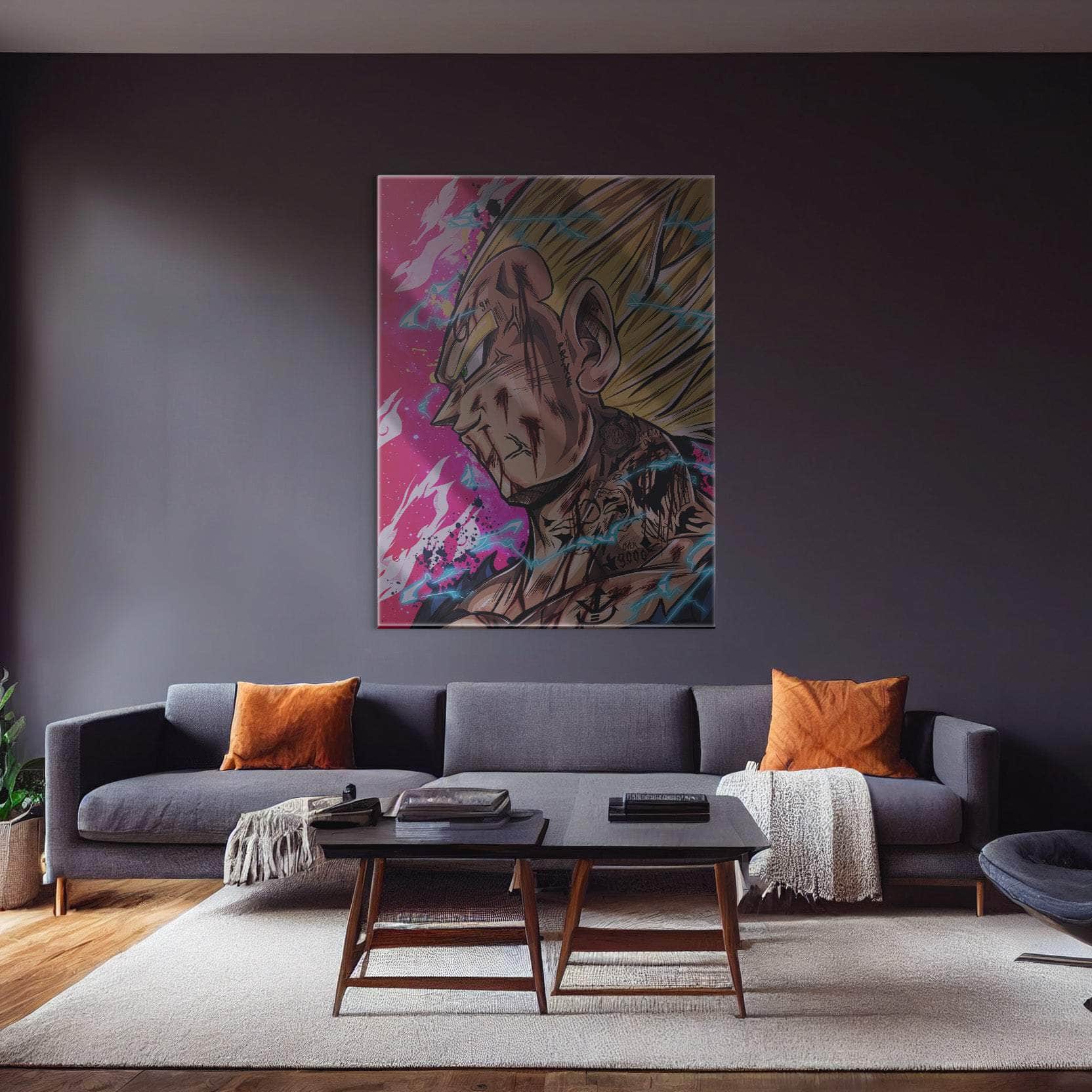 Majin Vegeta Wall Art