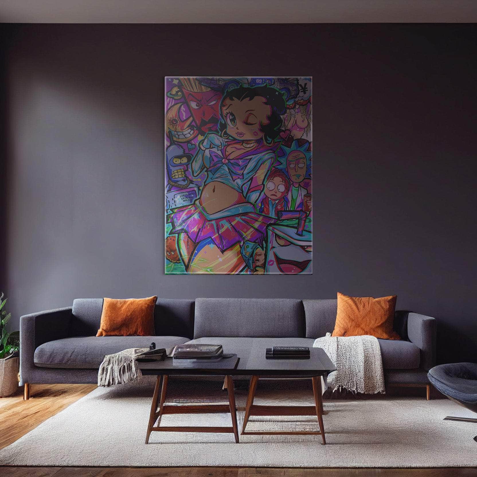 Back to the Hunger Force Wall Art