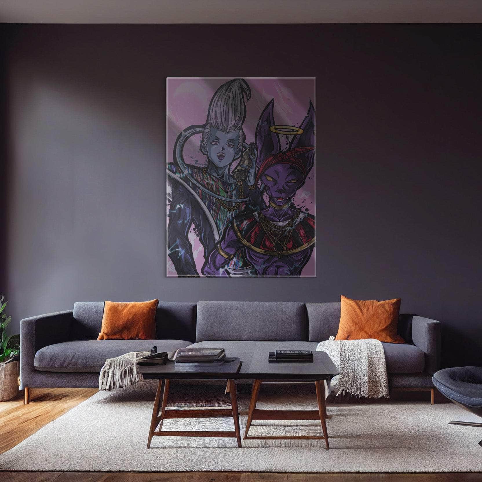Berrus X Whis Wall Art