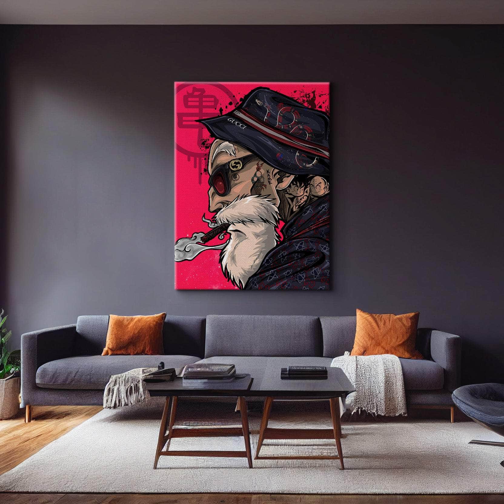 Master Roshi Wall Art