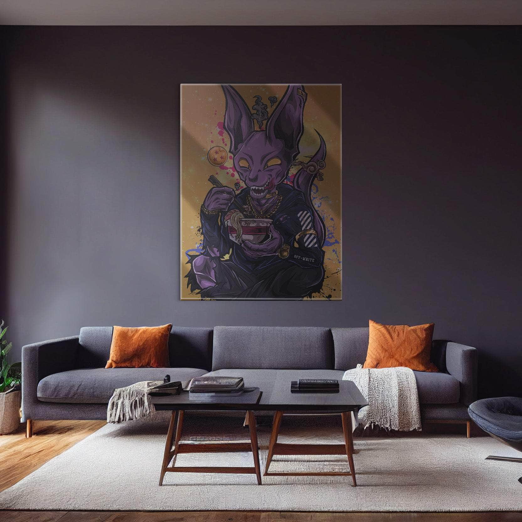 Beerus X Off White Wall Art
