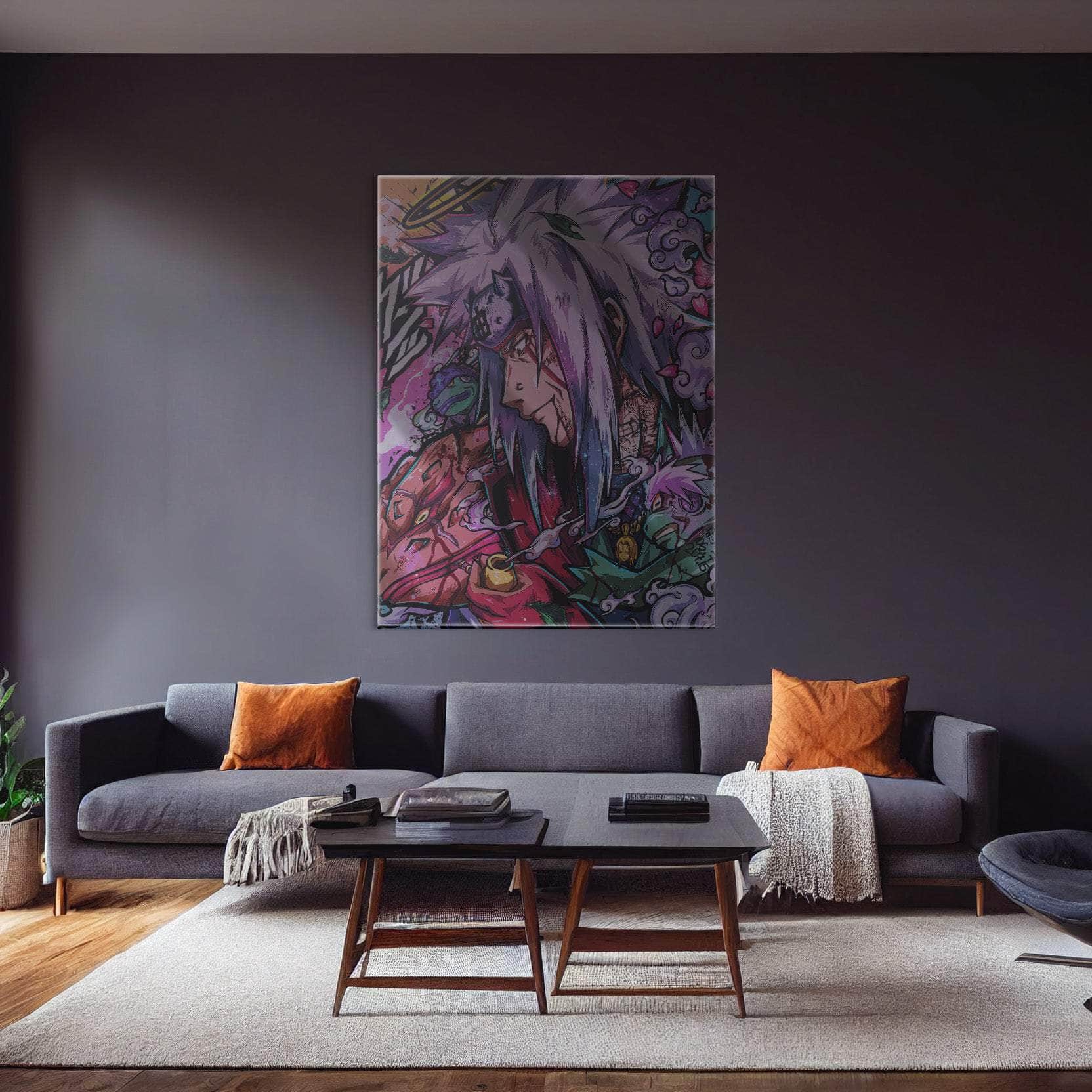 Jiraiya Tribute Wall Art