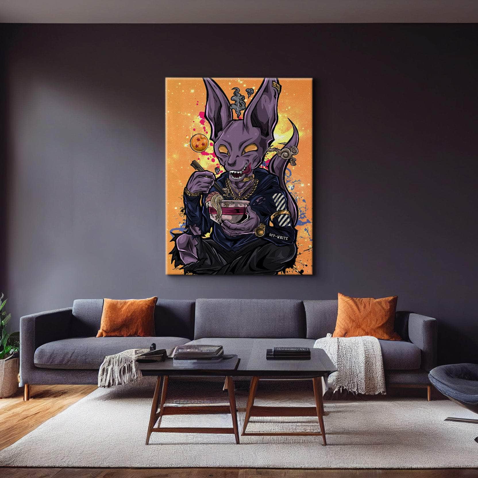 Beerus X Off White Wall Art