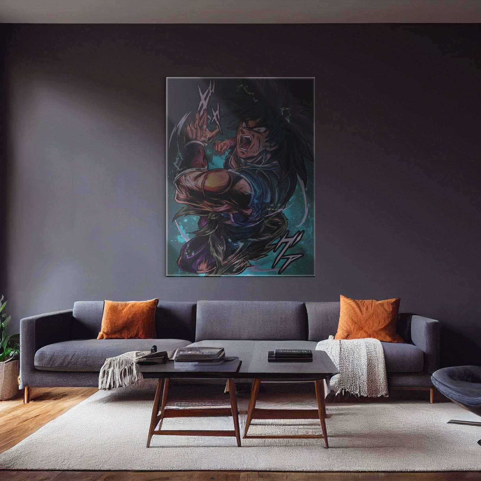 New Broly Wall Art