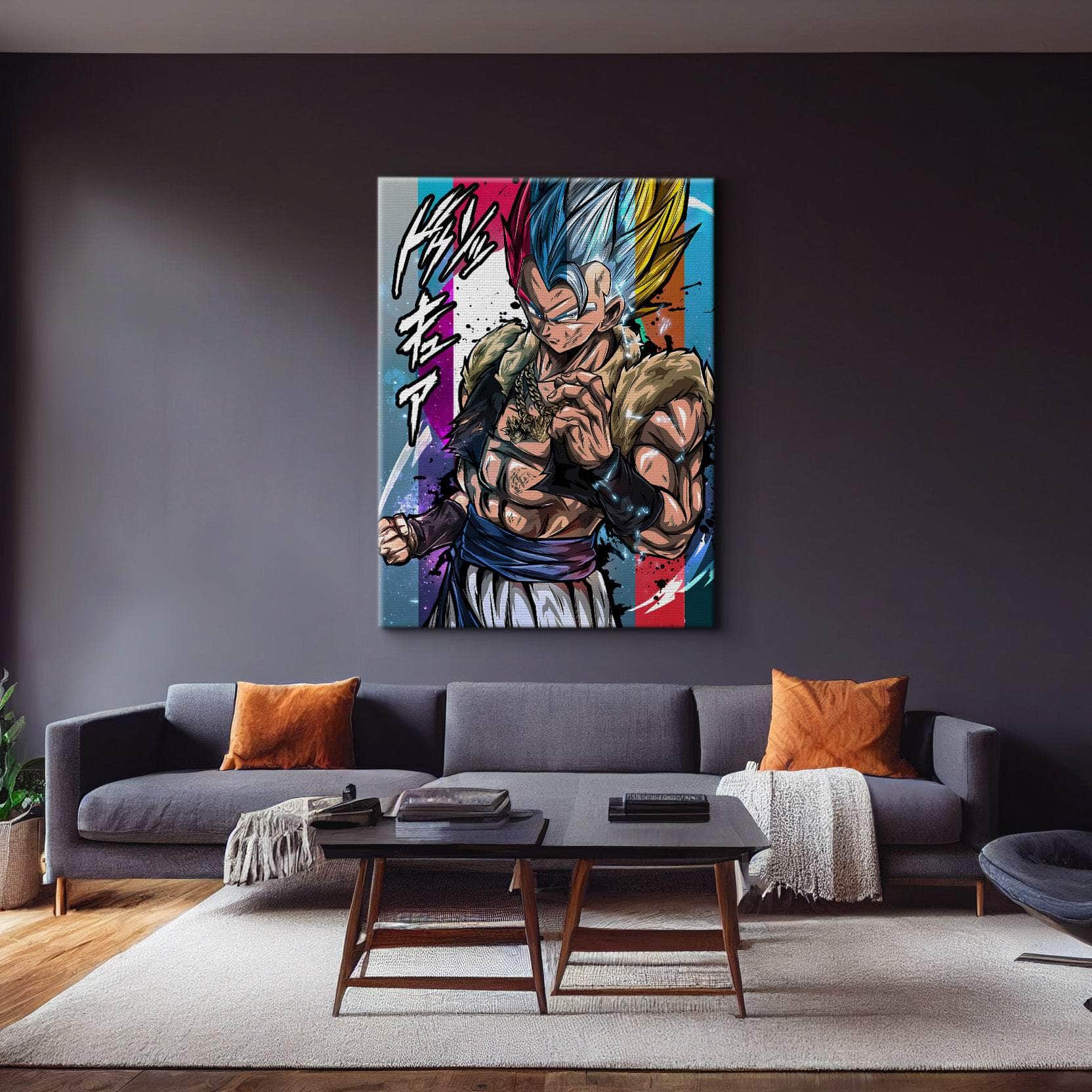 Gogeta All Forms Wall Art