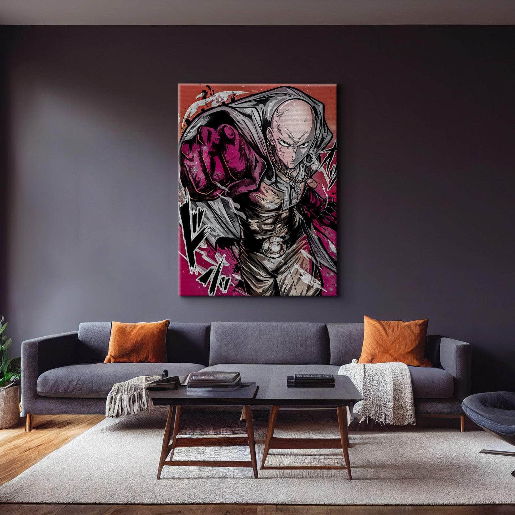 One Punch Warm Wall Art