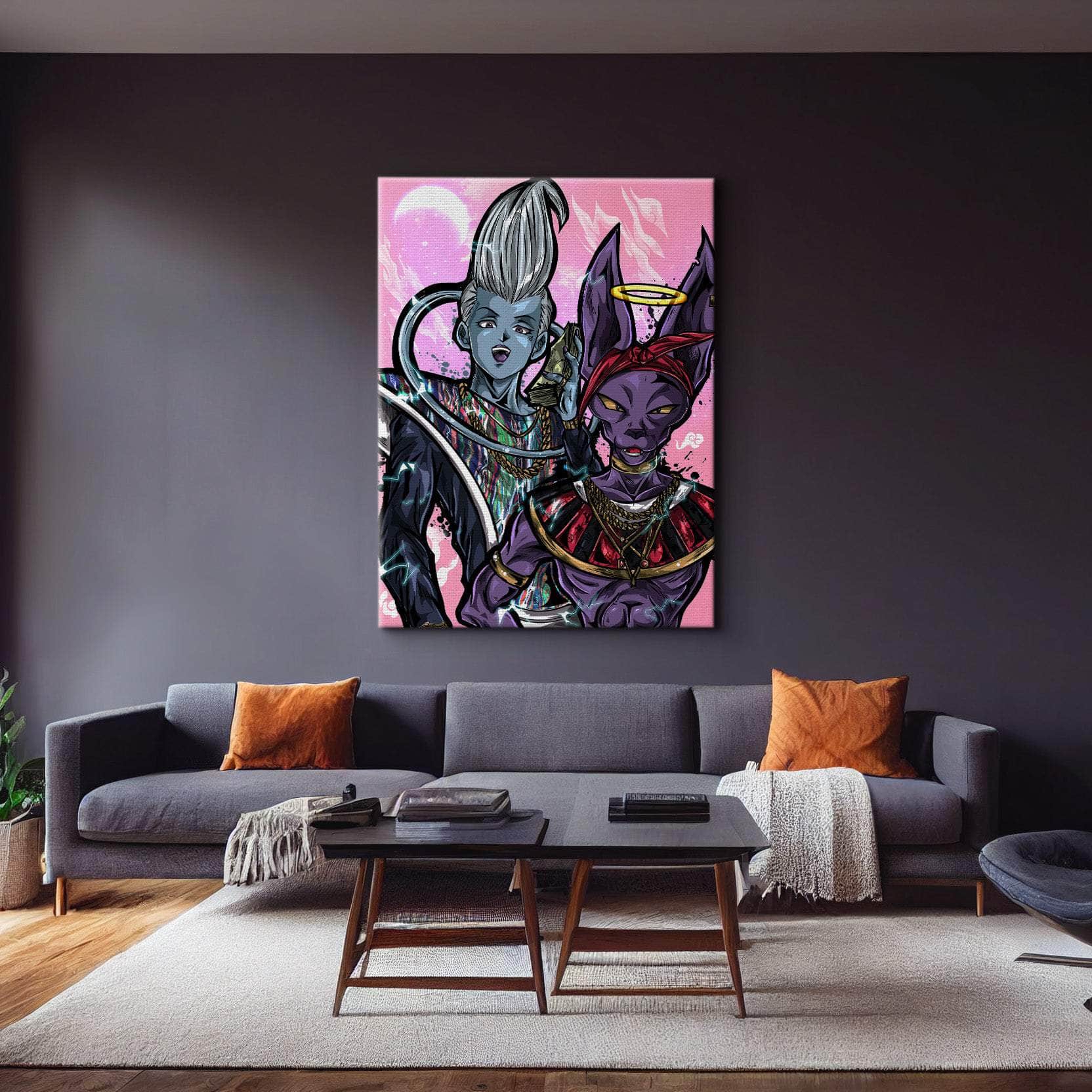 Berrus X Whis Wall Art