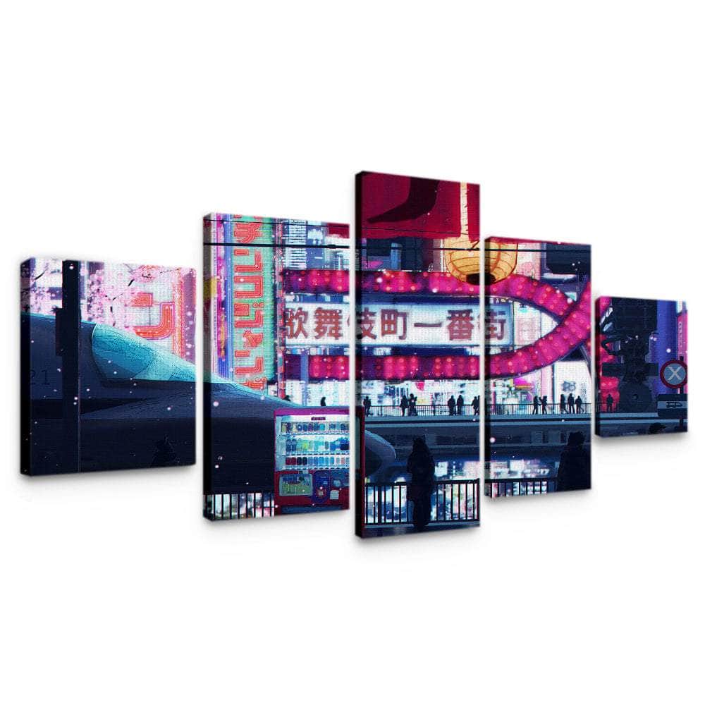 Cyberpunk Streets Wall Art