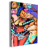 QR Pervy Boy NFT 25 OG Pervy Edition Wall Art
