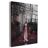 Nezuko building Wall Art