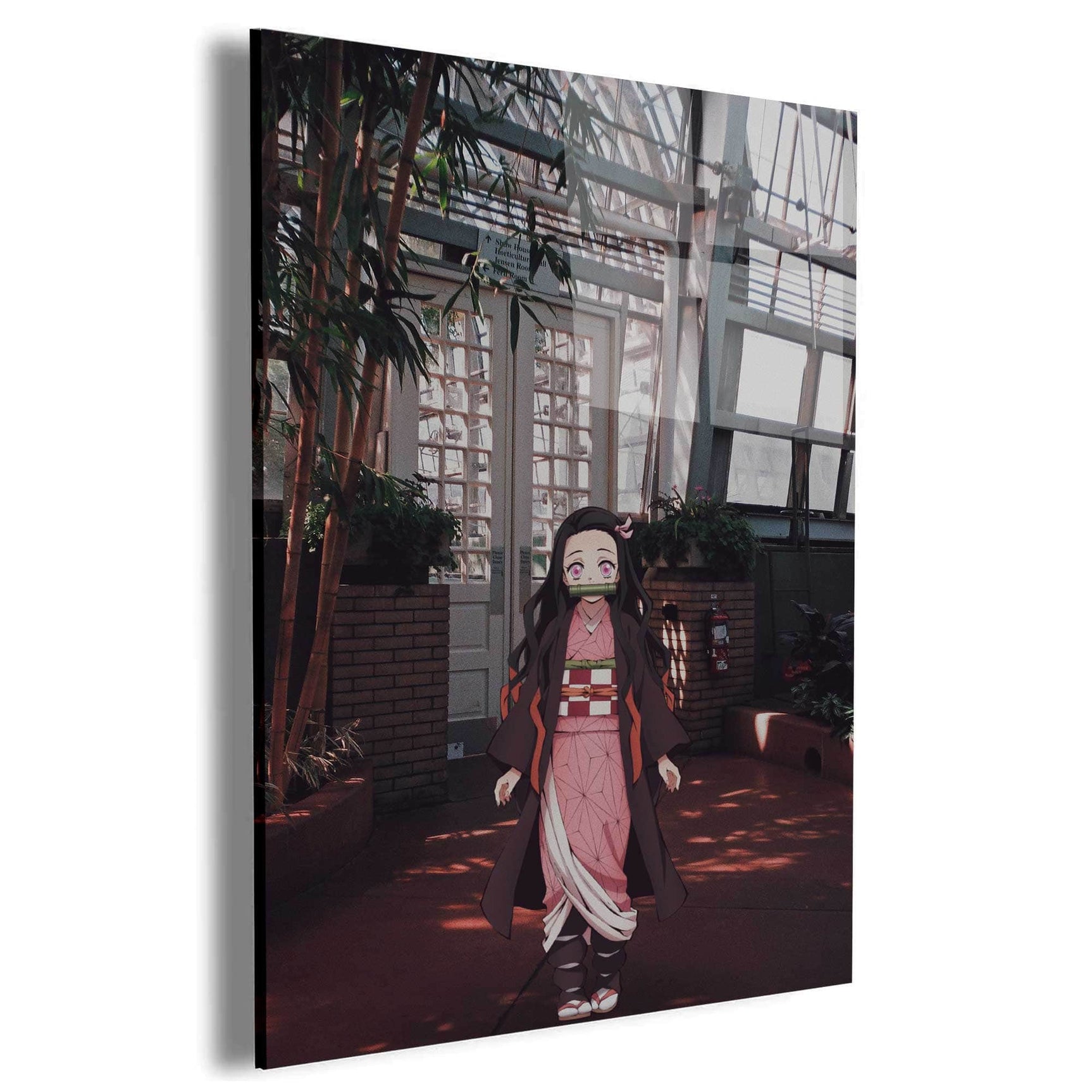Nezuko building Wall Art