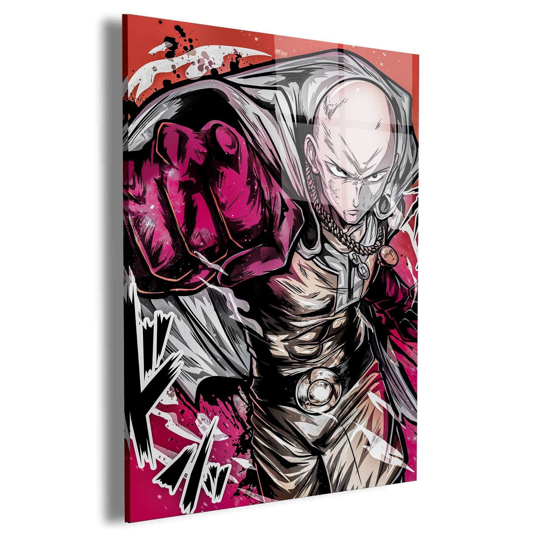 One Punch Warm Wall Art