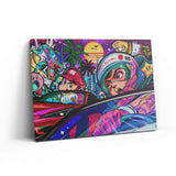 Super Miami Speed Race Wall Art