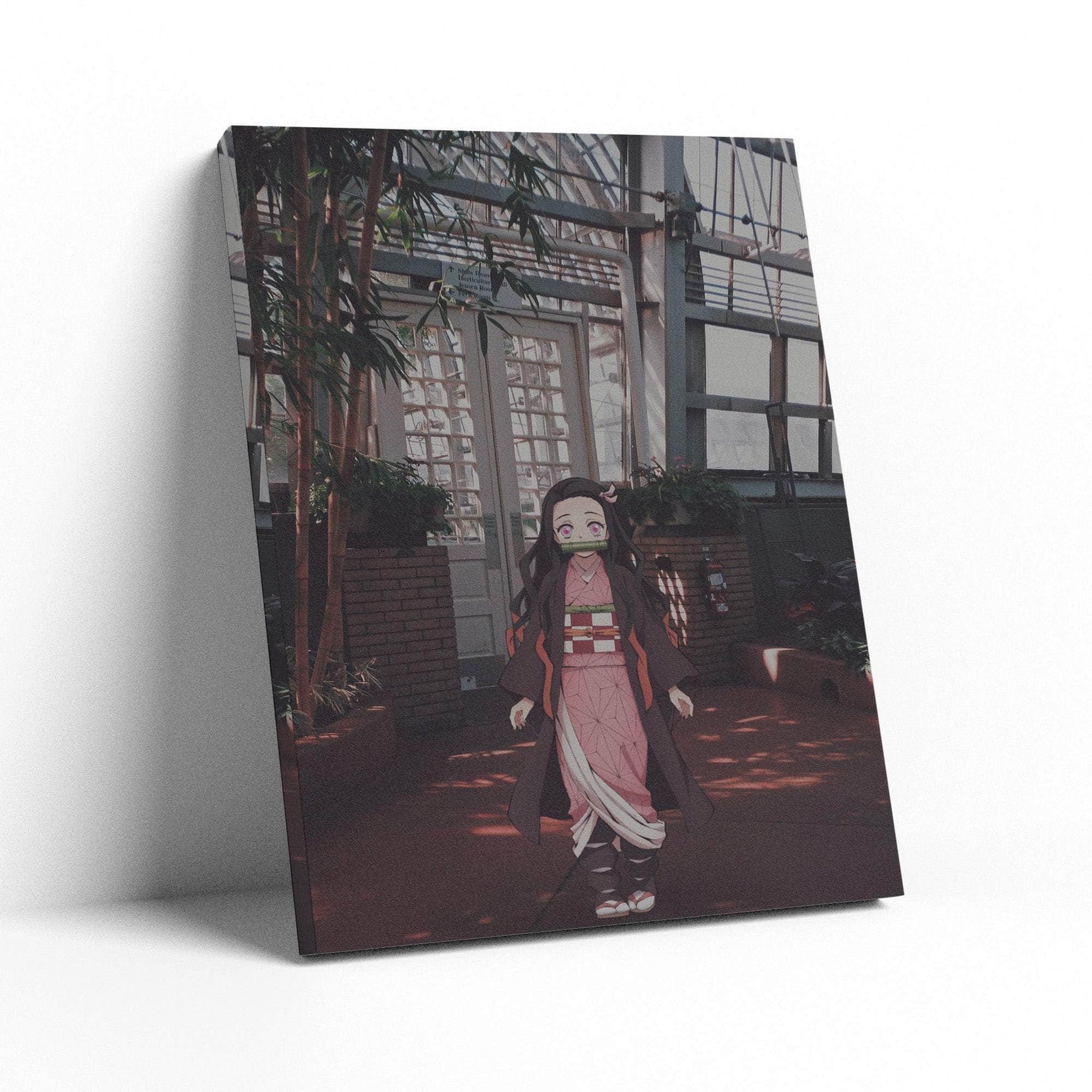 Nezuko building Wall Art