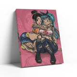 Bulma X Chichi Wall Art