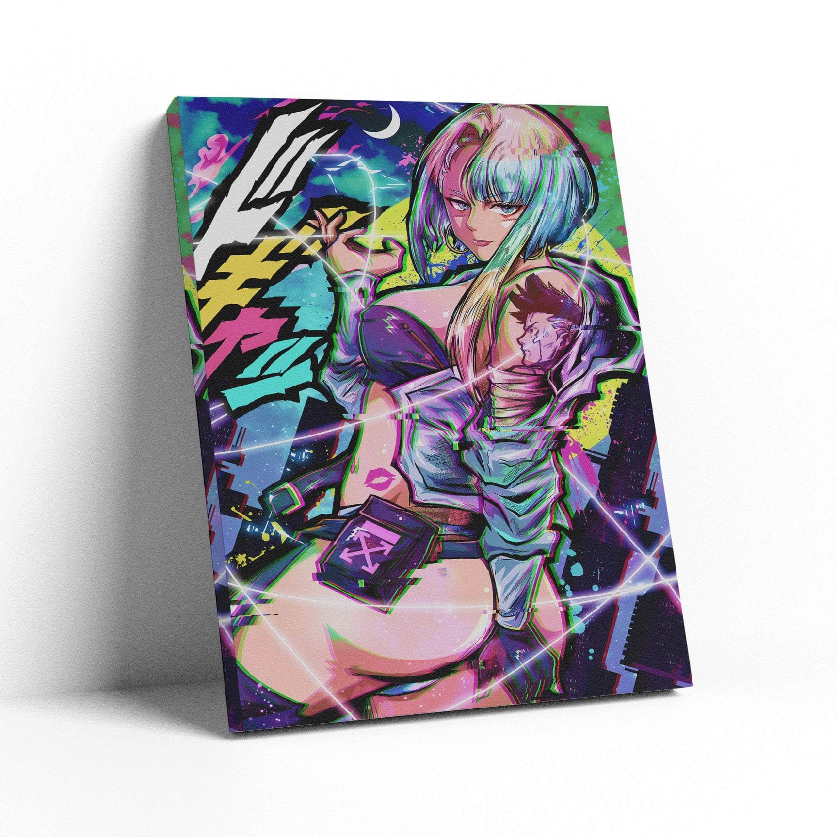 Lucy Cyber Punk Wall Art