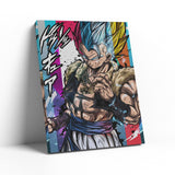 Gogeta All Forms Wall Art