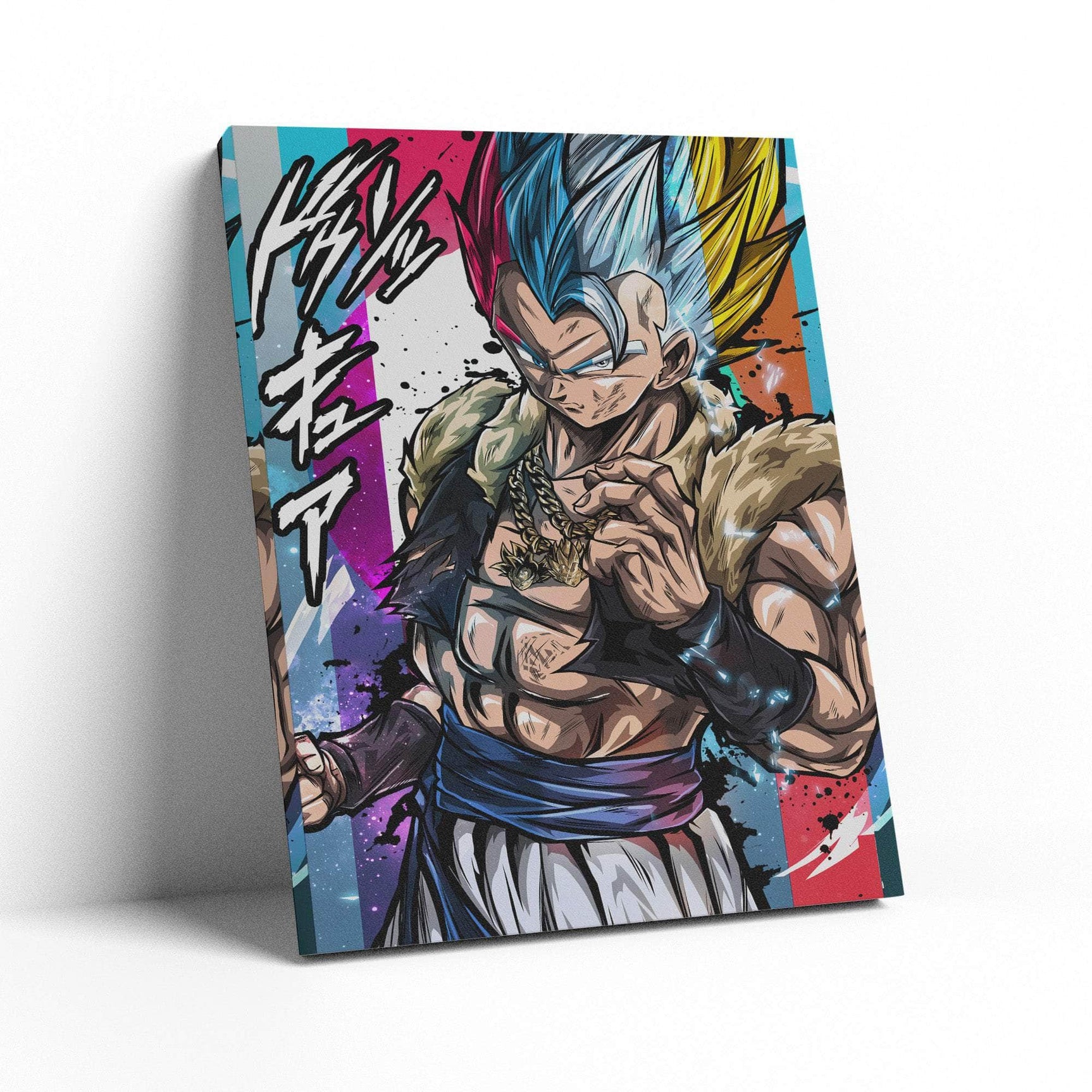 Gogeta All Forms Wall Art