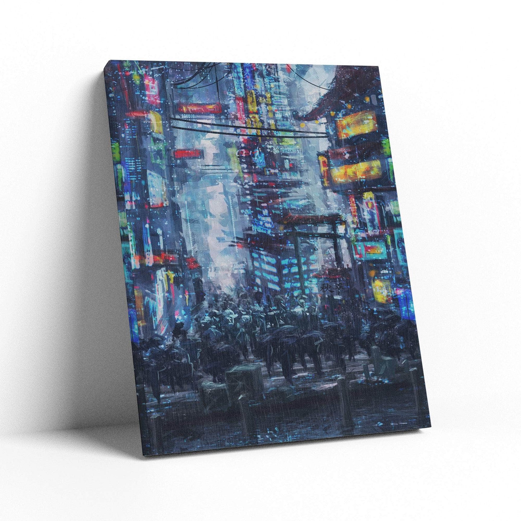Cyberpunk City Wall Art