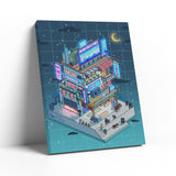 Corner Store Night Wall Art