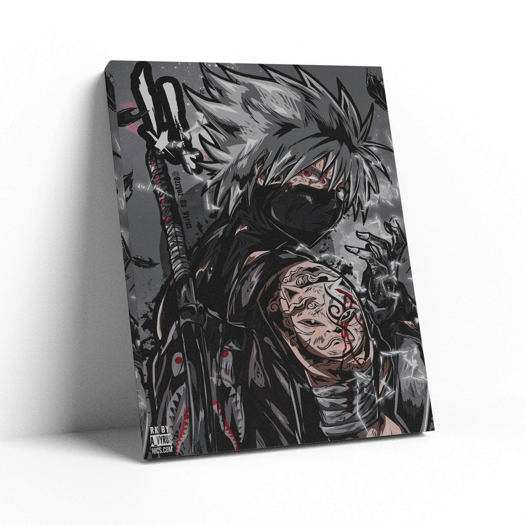 Kakashi Warm Wall Art