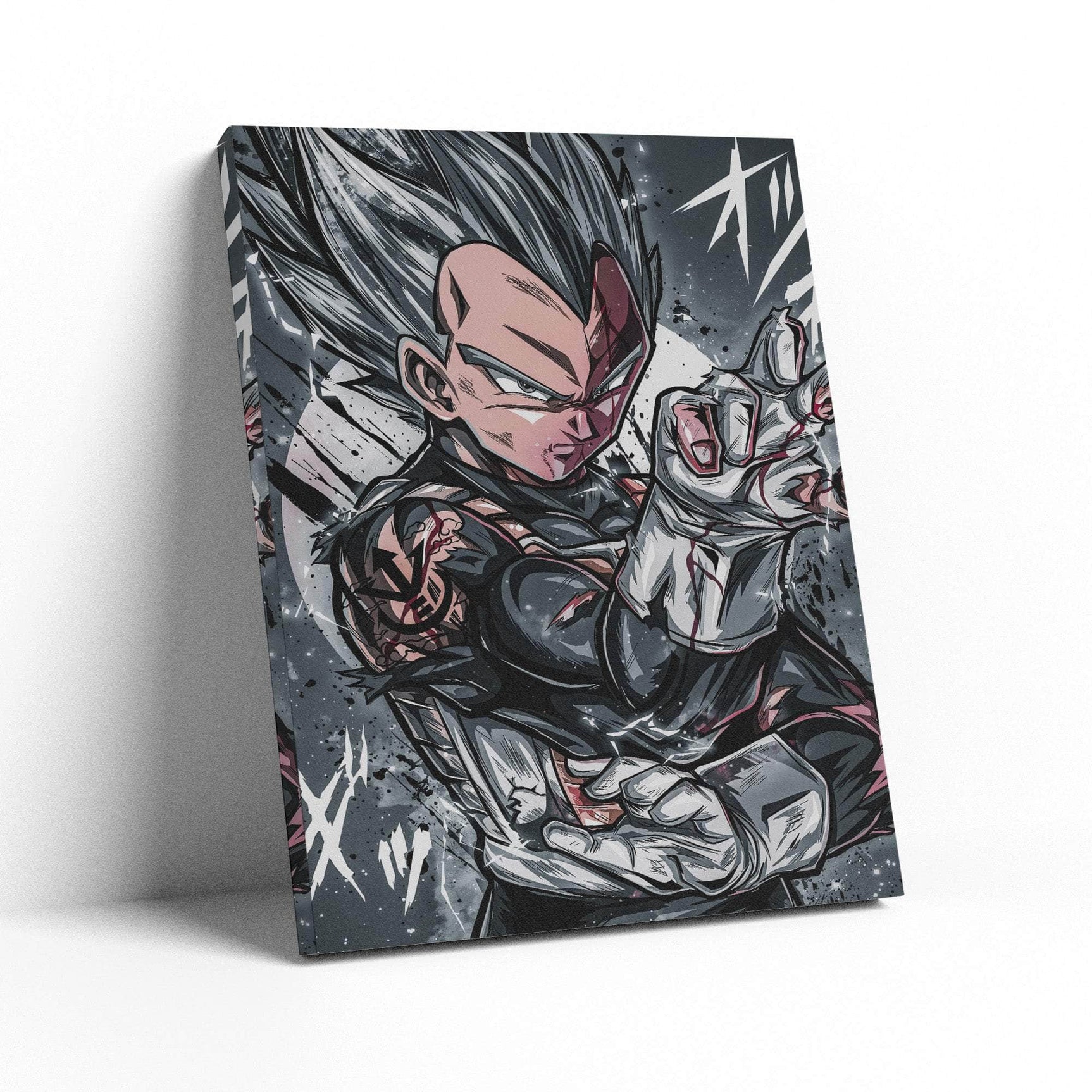 Blue God Vegeta Warm Wall Art