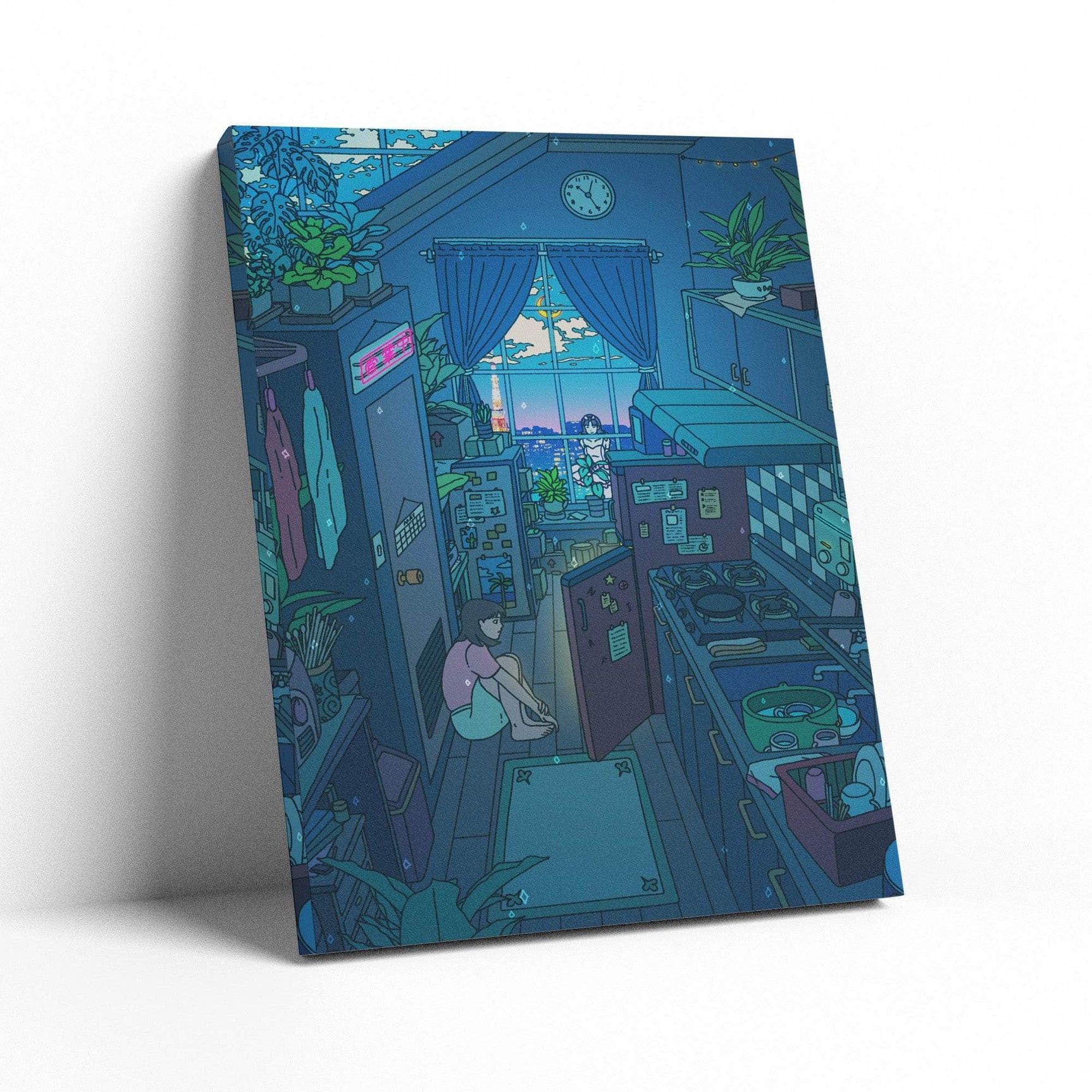 Perfect Blue Wall Art