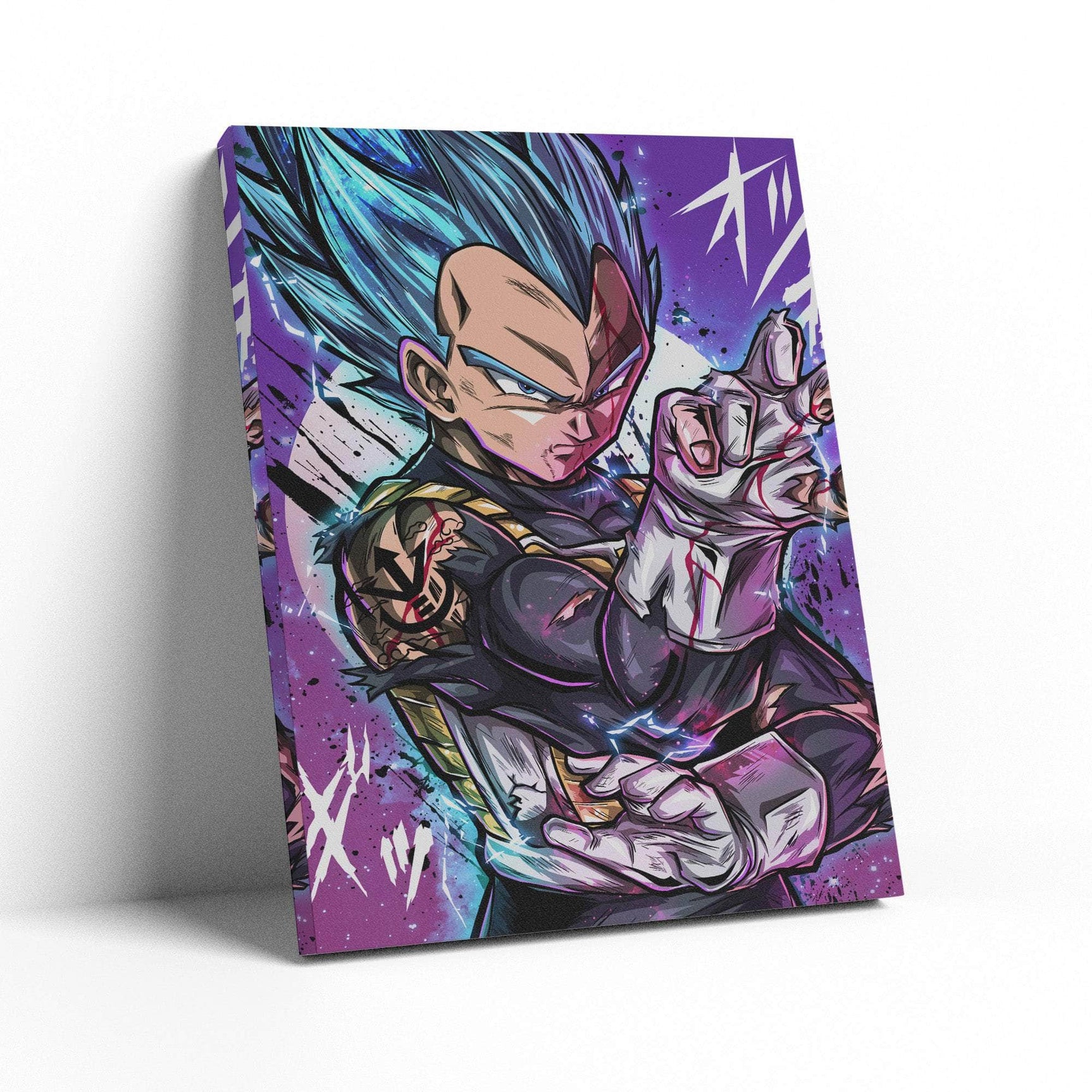 Vegeta SS God Blue Wall Art